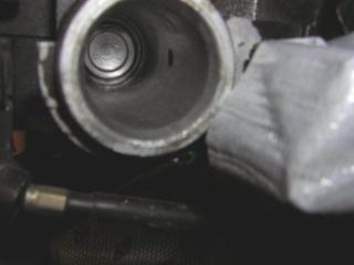cleaned master cylinder bore
