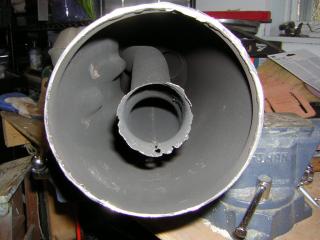 BMW muffler inner components