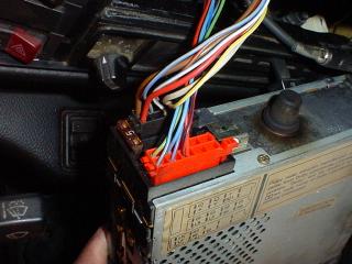 VW Cabriolet, dashboard, instrument cluster, lights