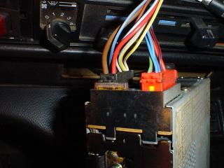 VW Cabriolet, dashboard, instrument cluster, lights