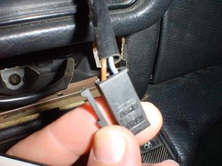 VW Cabriolet, dashboard, instrument cluster, lights