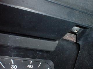 VW Cabriolet, dashboard, instrument cluster, lights