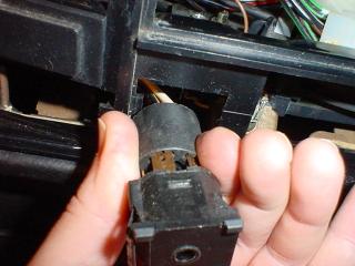VW Cabriolet, dashboard, instrument cluster, lights