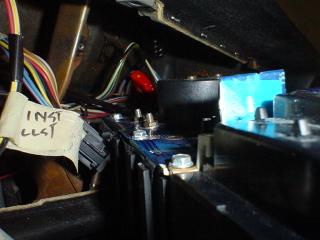 VW Cabriolet, dashboard, instrument cluster, lights