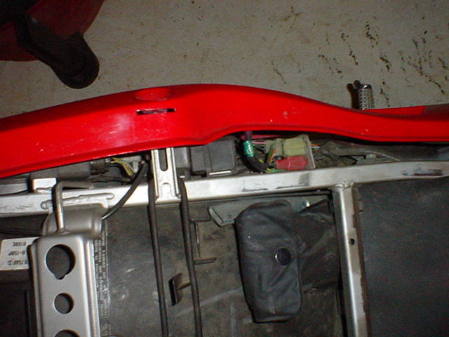 Honda VFR750 Interceptor seat rear faring