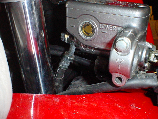 Honda Interceptor master cylinder