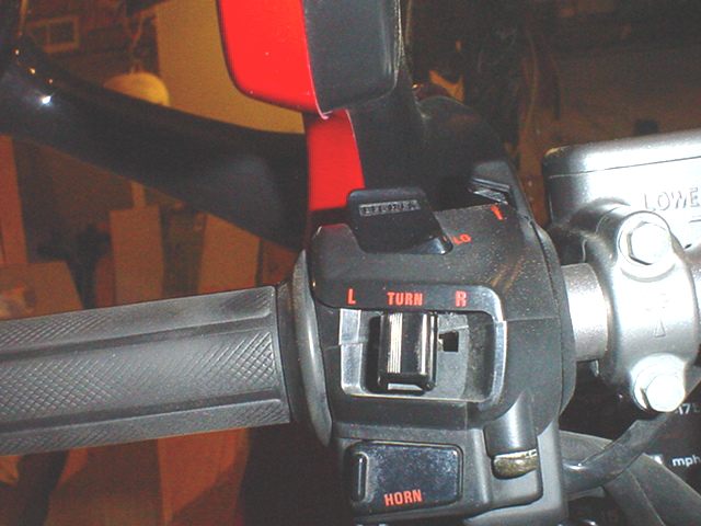 Honda VFR750 Interceptor left handgrip